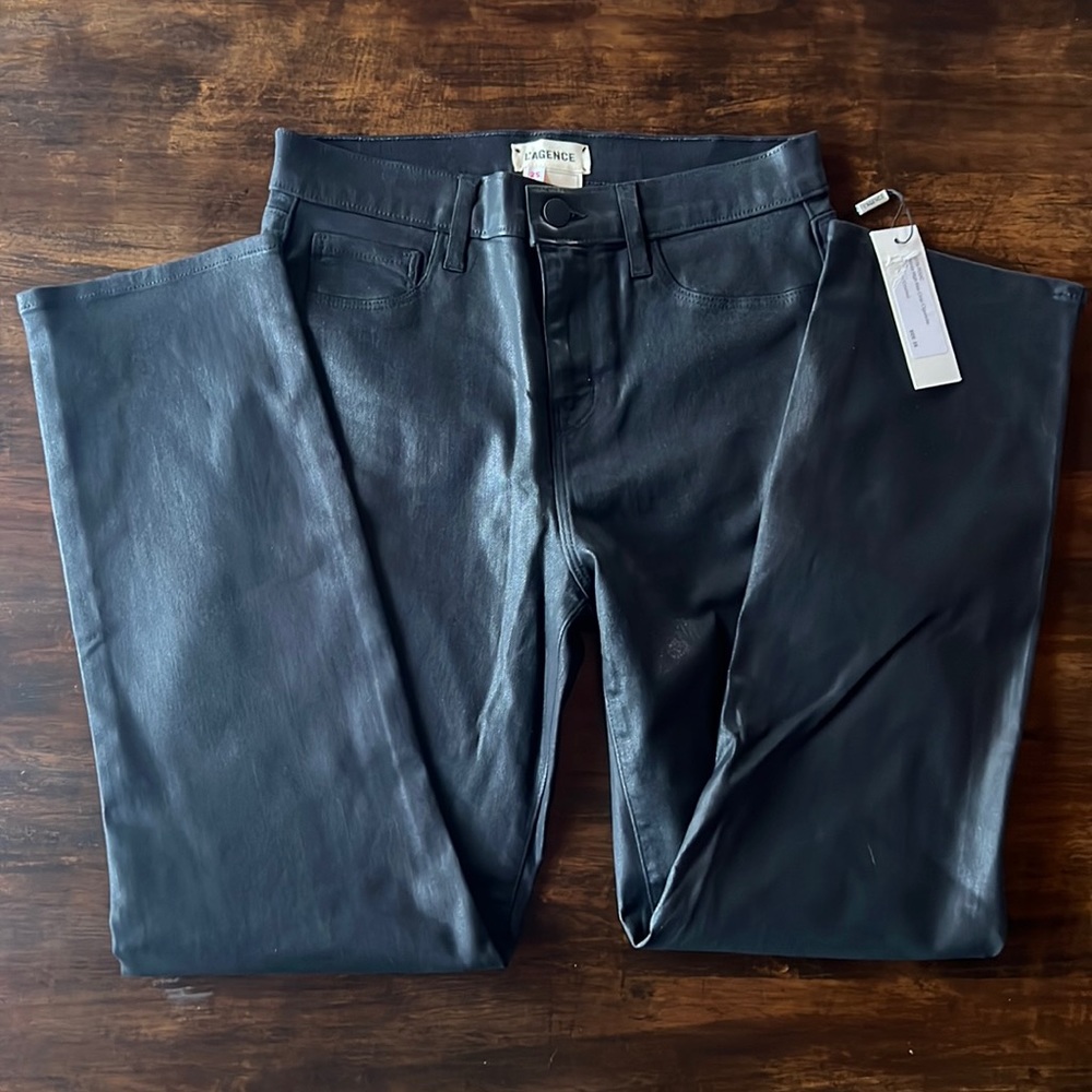 L’Agence Alexia High Rise Crop Cigarette Jean NWT - Picture 6 of 7